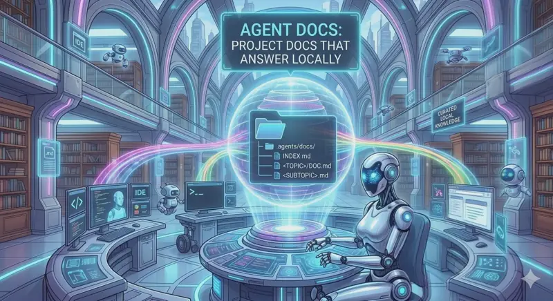 Agent Docs: Answer Locally Before the Web — A Shared Reference for Every Coding Agent
